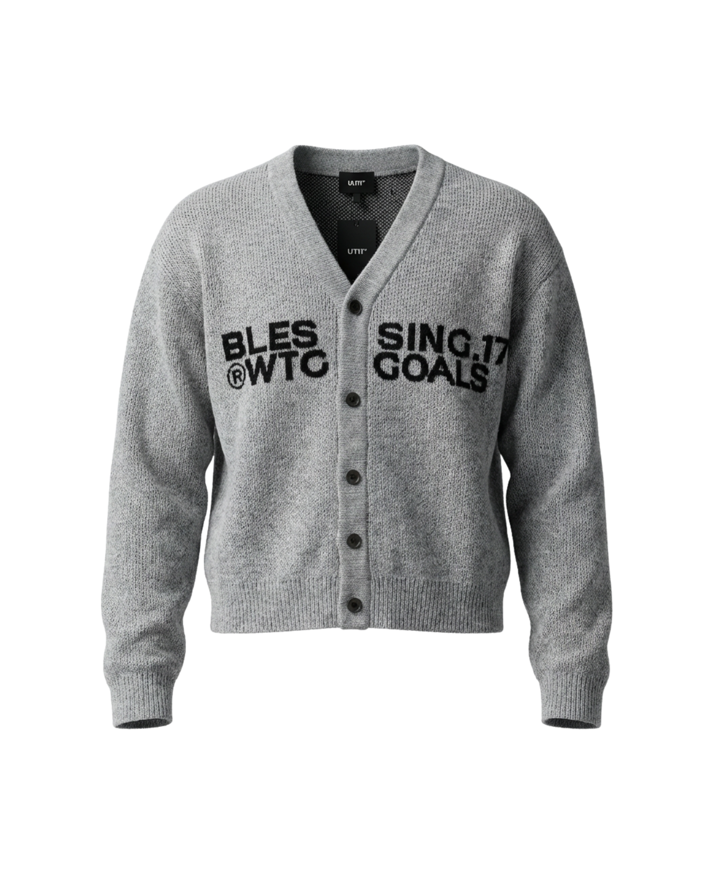 CARDIGAN MELANGE WTG