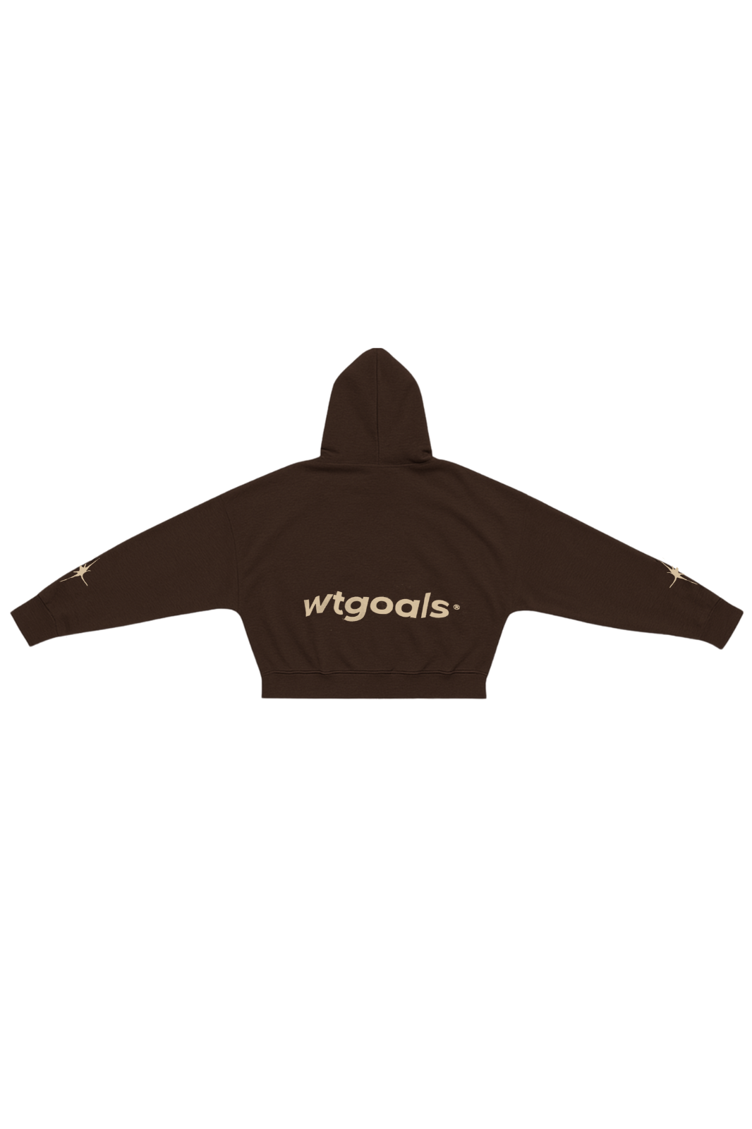 Zip Hoodie WtgGoals Marrón