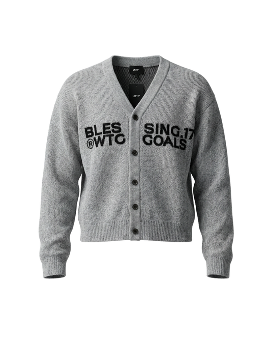 CARDIGAN MELANGE WTG