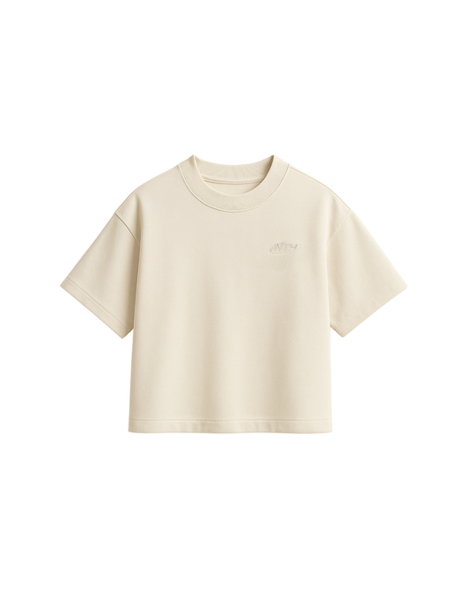 Polo boxy Butter High Cotton