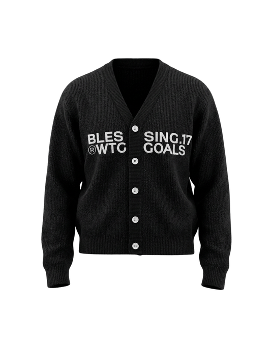 CARDIGAN NEGRO WTG