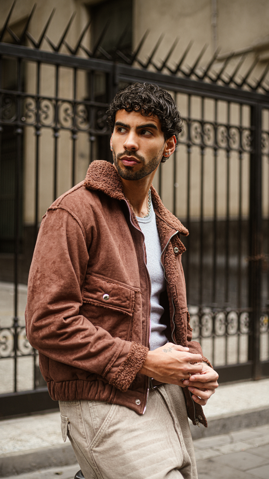 LUCKY JACKET MARRÓN