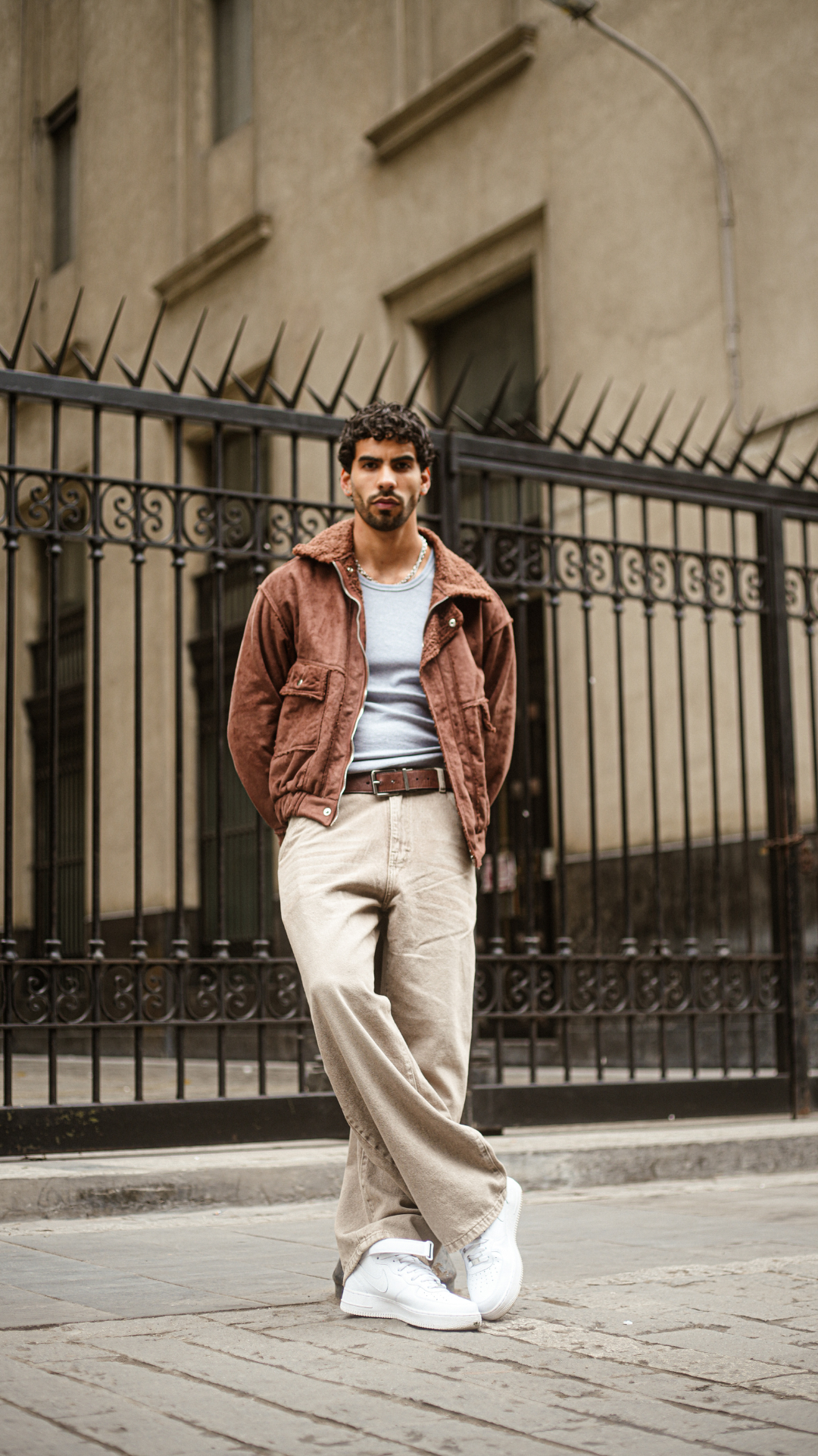 LUCKY JACKET MARRÓN