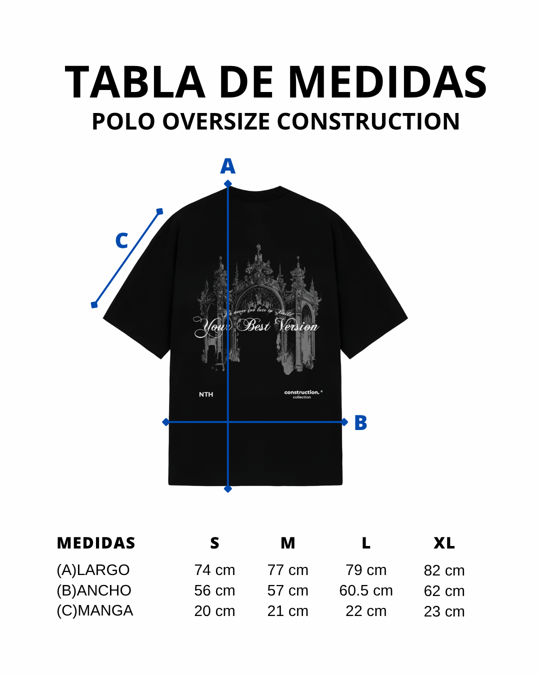 "YOUR BEST VERSION" - POLO ACID WASH